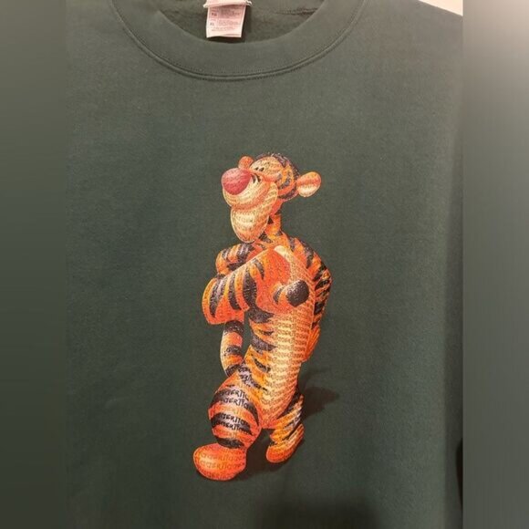 Disney Store Tigger Crewneck Sweatshirt Size XL - Picture 2 of 6